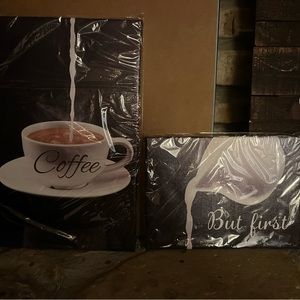 NEW in Plastic Coffee Design Cavases